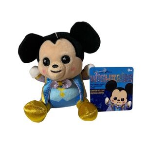 Mickey Mouse Wishables Plush Walt Disney World 50th Anniversary Disney Parks New